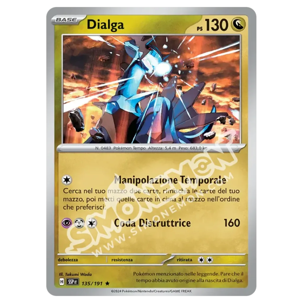 Dialga Foil Scintille Folgoranti 135/191 (IT)