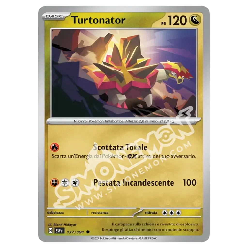 Turtonator Reverse Scintille Folgoranti 137/191 (IT)