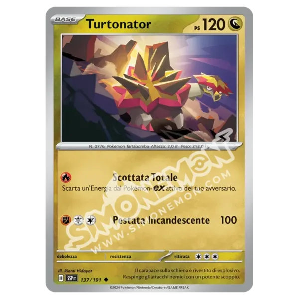 Turtonator Reverse Scintille Folgoranti 137/191 (IT)