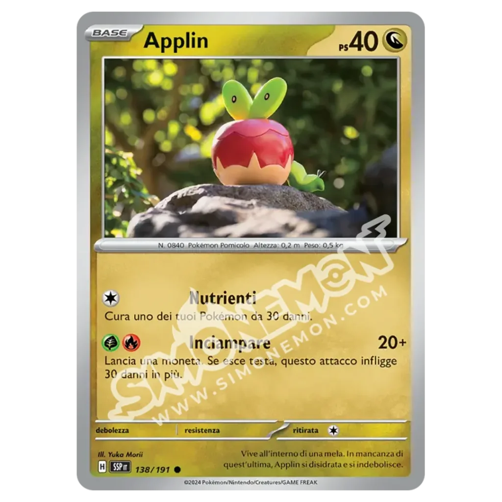 Applin 138/191 Scintille Folgoranti (IT)