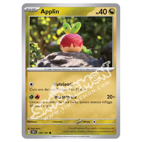 Applin Reverse Scintille Folgoranti 138/191 (IT)