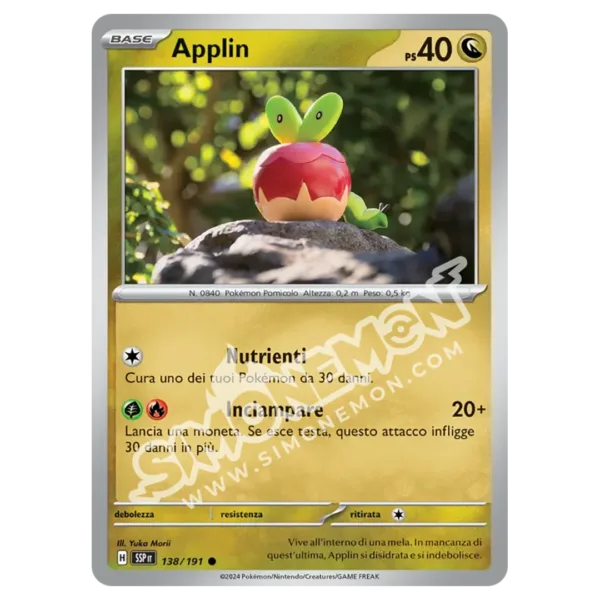 Applin 138/191 Scintille Folgoranti (IT)