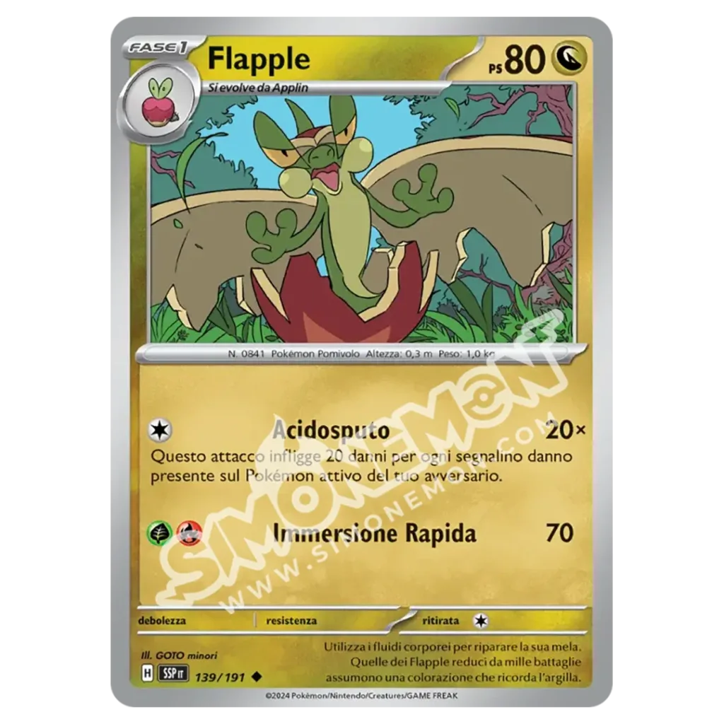 Flapple Reverse Scintille Folgoranti 139/191 (IT)