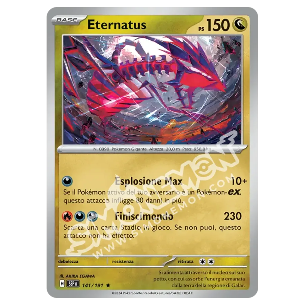 Eternatus Foil Scintille Folgoranti 141/191 (IT)