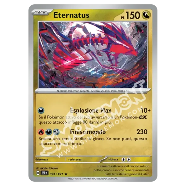 Eternatus Foil Scintille Folgoranti 141/191 (IT)