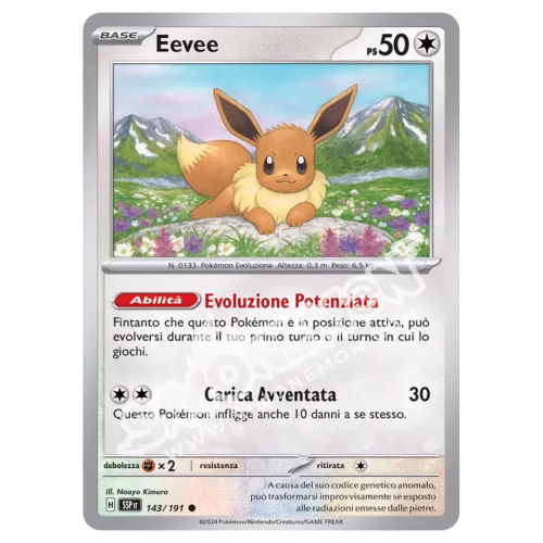 Eevee Scintille Folgoranti 143/191 (IT)