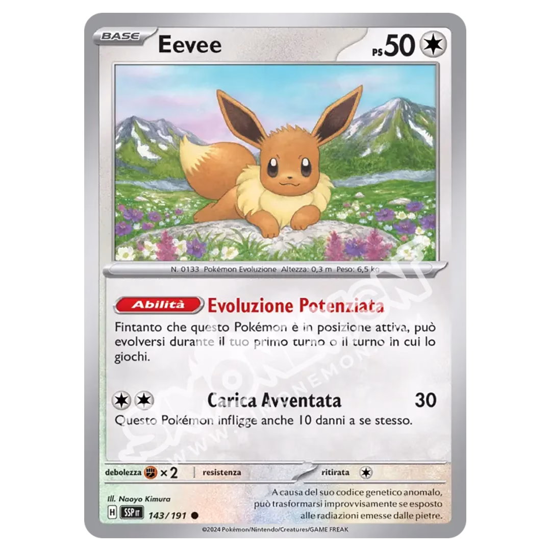 Eevee Scintille Folgoranti 143/191 (IT)