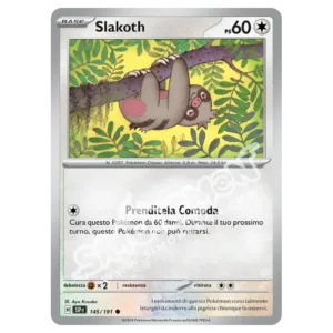 Slakoth Reverse Scintille Folgoranti 145/191 (IT)