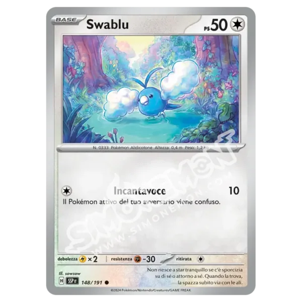 Swablu Reverse Scintille Folgoranti 148/191 (IT)