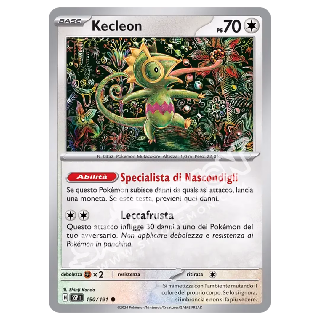 Kecleon Reverse Scintille Folgoranti 150/191 (IT)