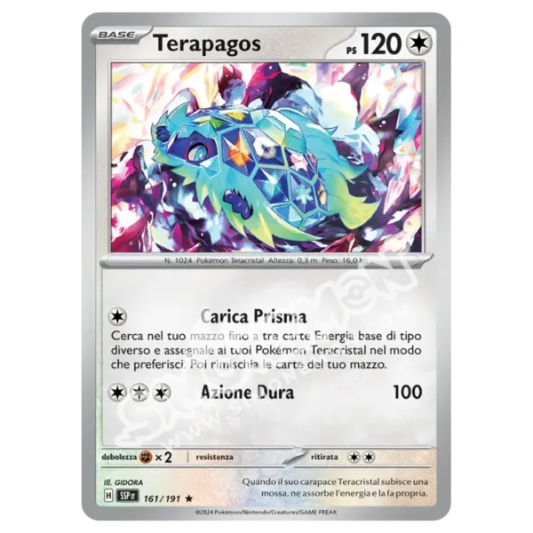 Terapagos Foil Scintille Folgoranti 161/191 (IT)