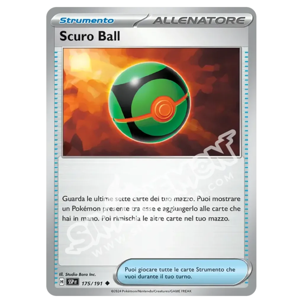 Scuro Ball 175/191 Scintille Folgoranti (IT)