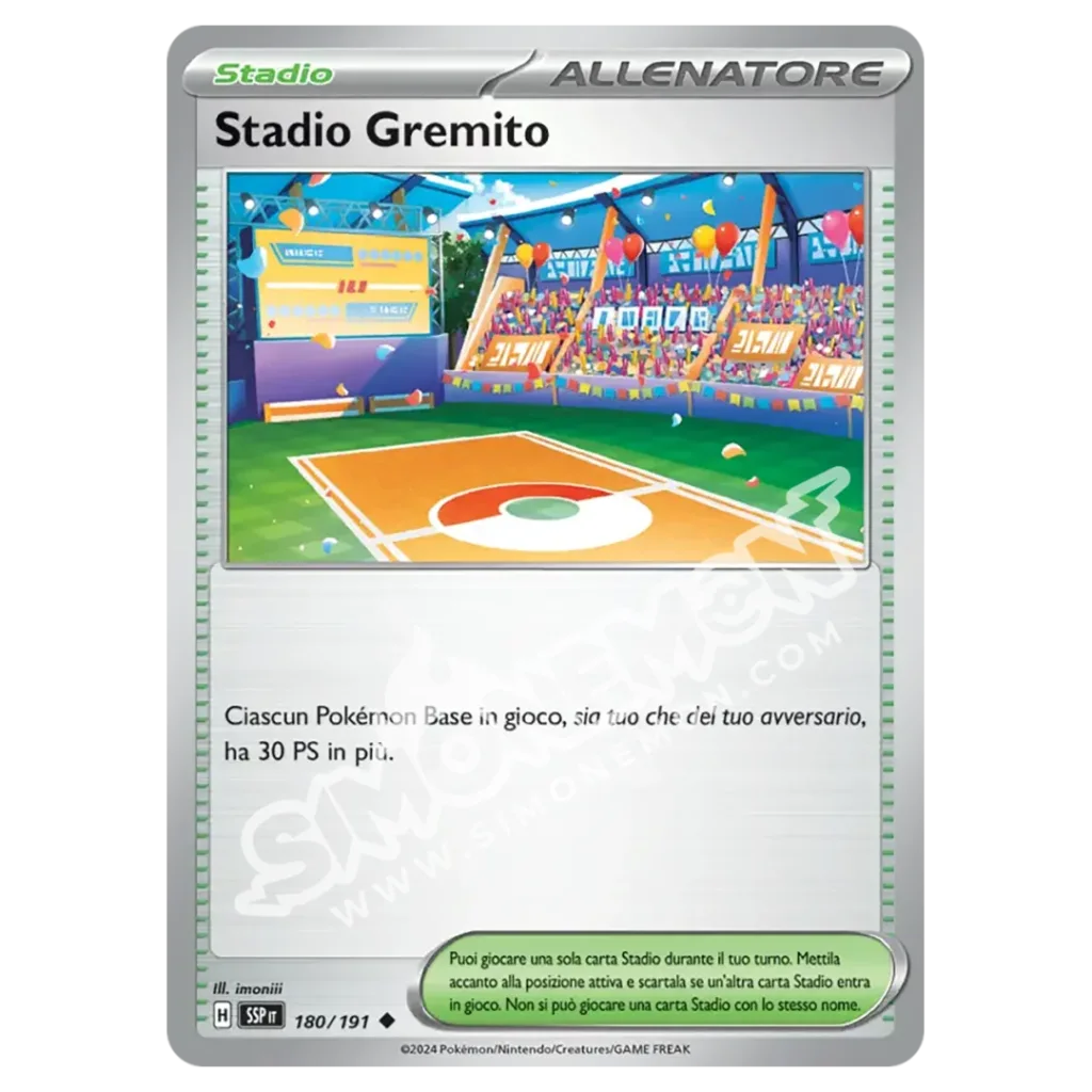 Stadio Gremito Reverse Scintille Folgoranti 180/191 (IT)