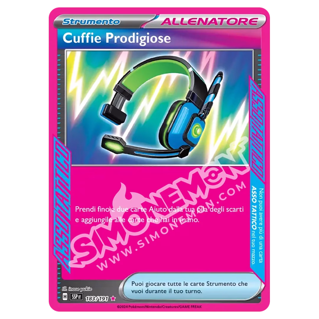 Cuffie Prodigiose Scintille Folgoranti 183/191 (IT)