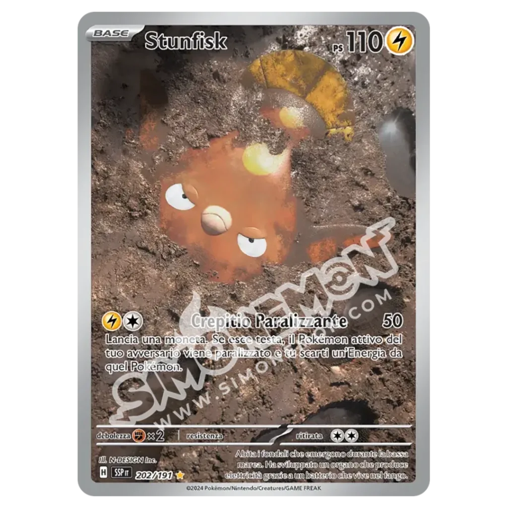 Stunfisk 202/191 Scintille Folgoranti (IT)