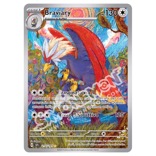 Braviary Scintille Folgoranti 214/191 (IT)