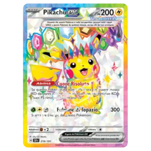 Pikachu-ex  Scintille Folgoranti 219/191 (IT)