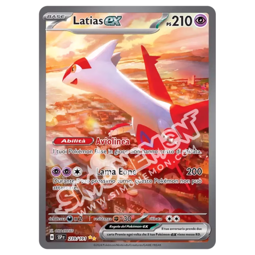 Latias-ex Scintille Folgoranti 239/191 (IT)
