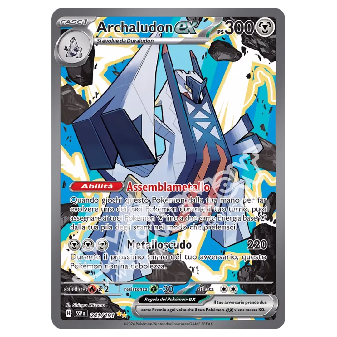 Archaludon-ex Scintille Folgoranti 241/191 (IT)
