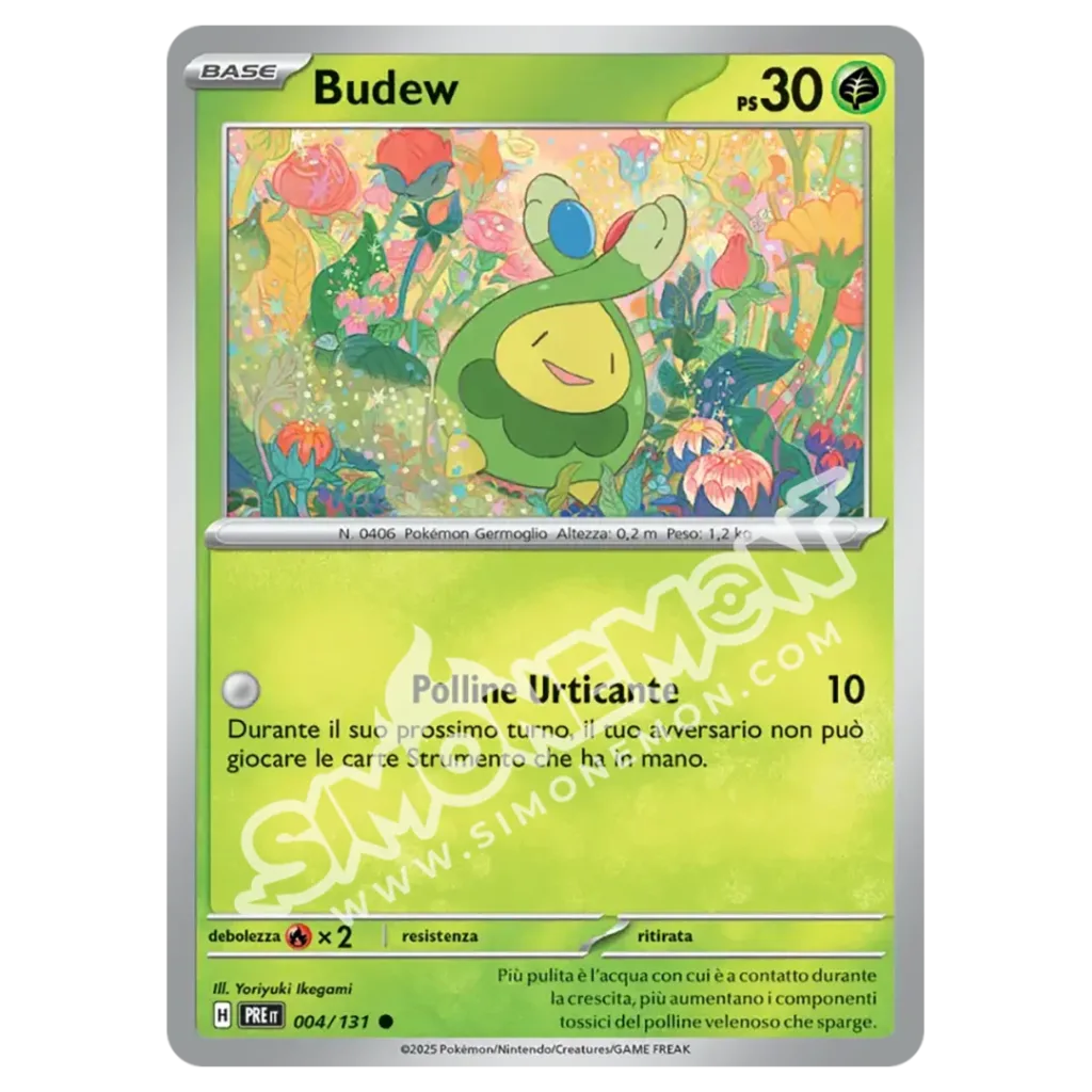 Budew 004/131 Evoluzioni Prismatiche  (IT)