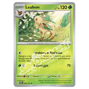 Leafeon 005/131 Evoluzioni Prismatiche Foil (IT)