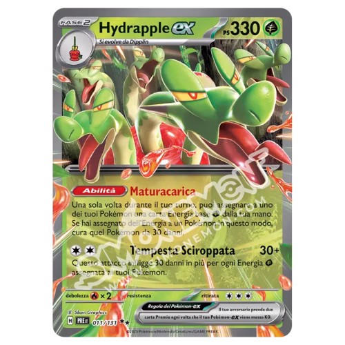 Hydrapple-ex 011/131 Evoluzioni Prismatiche (IT)