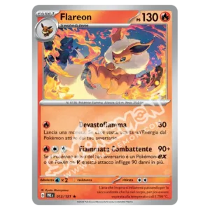 Flareon 013/131 Evoluzioni Prismatiche Foil (IT)