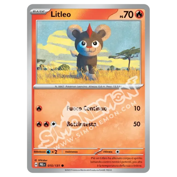 Litleo 015/131 Evoluzioni Prismatiche  (IT)
