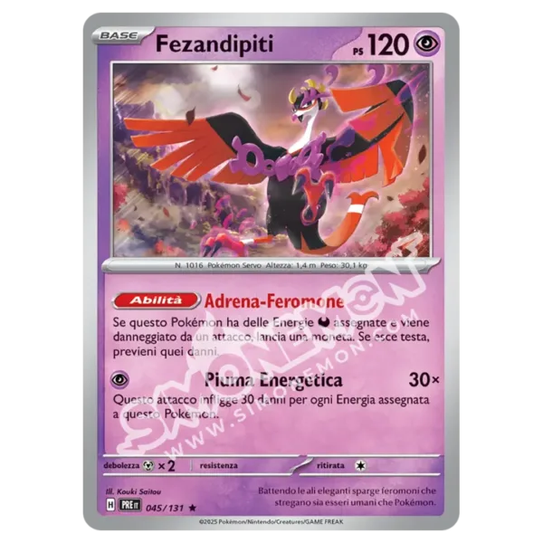 Fezandipiti 045/131 Evoluzioni Prismatiche Foil (IT)