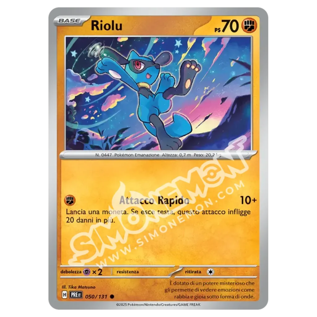 Riolu 050/131 Evoluzioni Prismatiche  (IT)