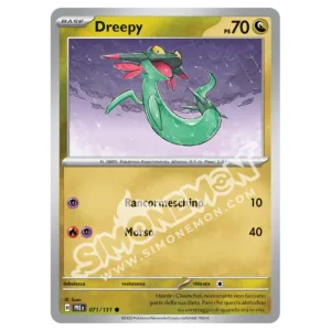 Dreepy 071/131 Evoluzioni Prismatiche Reverse (IT)