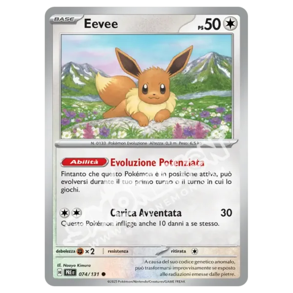 Eevee 074/131 Evoluzioni Prismatiche  (IT)
