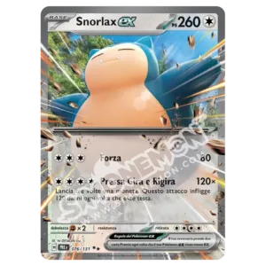 Snorlax-ex 076/131 Evoluzioni Prismatiche  (IT)