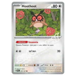 Hoothoot 077/131 Evoluzioni Prismatiche  (IT)