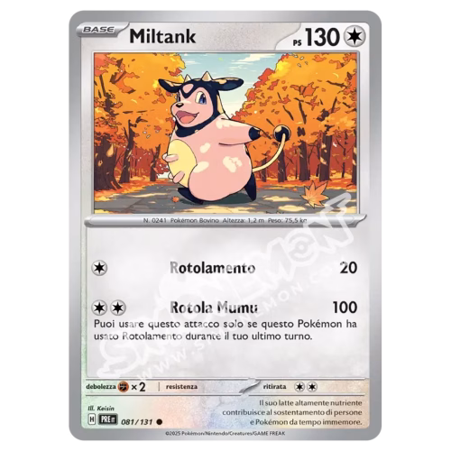 Miltank 081/131 Evoluzioni Prismatiche (IT)