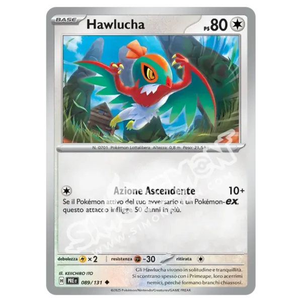 Hawlucha 089/131 Evoluzioni Prismatiche Reverse (IT)