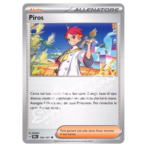 Piros 105/131 Evoluzioni Prismatiche Reverse (IT)