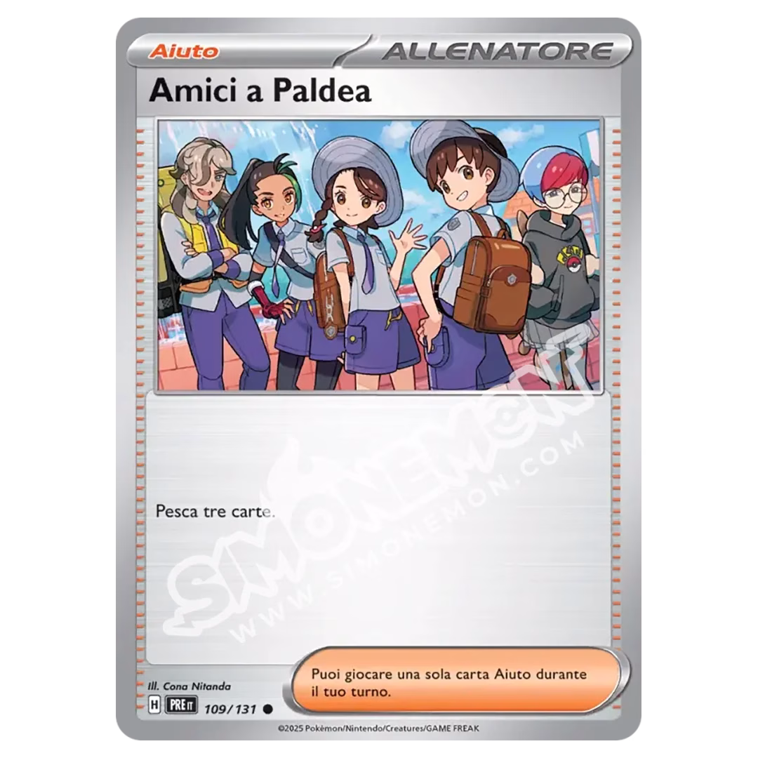 Amici a Paldea 109/131 Evoluzioni Prismatiche (IT)