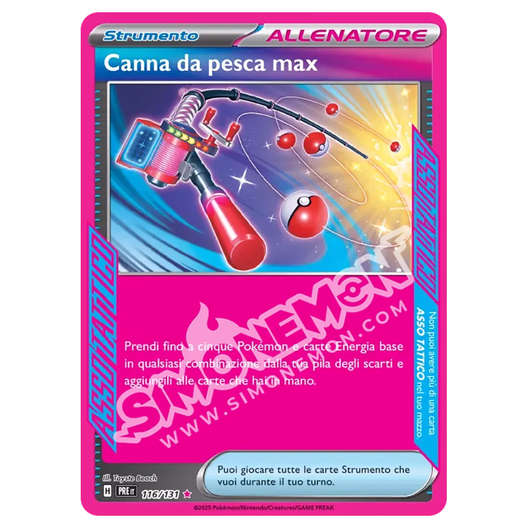 Canna da pesca max 116/131 Evoluzioni Prismatiche (IT)