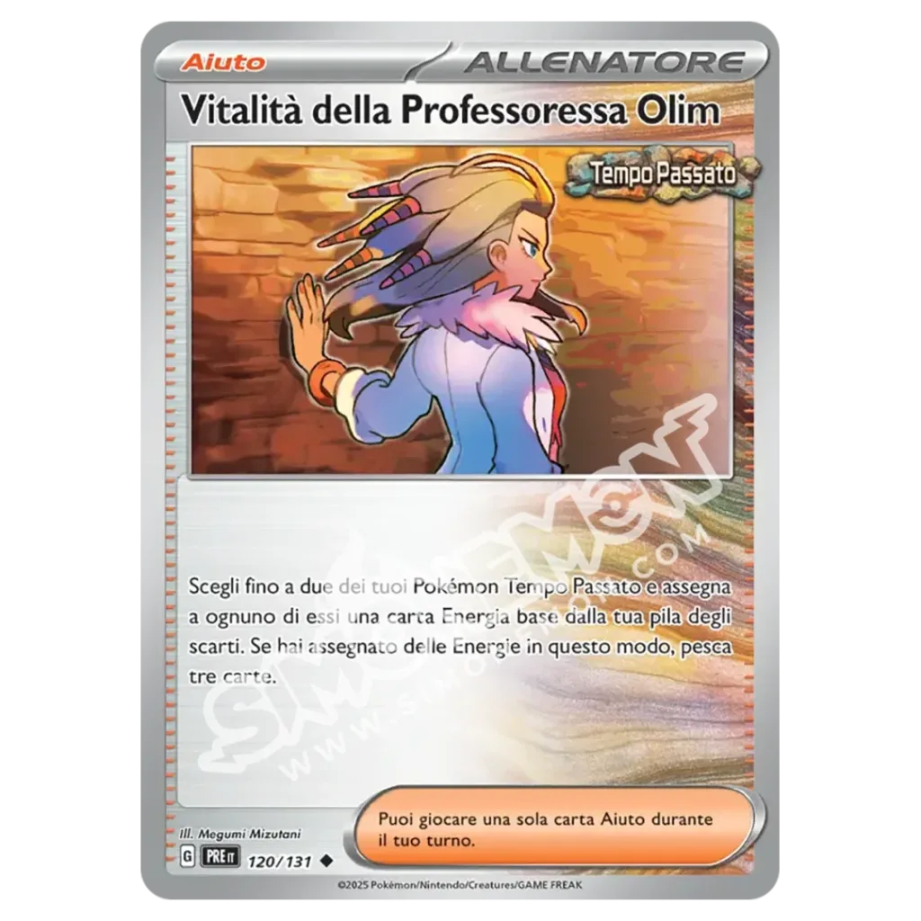 Vitalità della Professoressa Olim 120/131 Evoluzioni Prismatiche Reverse (IT)