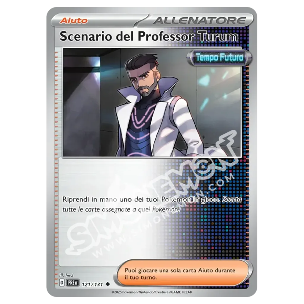 Scenario del Professor Turum 121/131 Evoluzioni Prismatiche Reverse (IT)