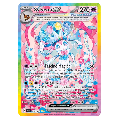 Sylveon-ex 156/131 Evoluzioni Prismatiche (IT)