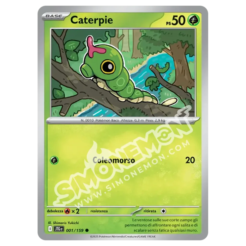 Caterpie 001/159 Avventure Insieme  (IT)
