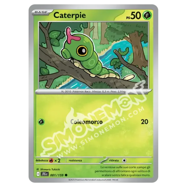 Caterpie 001/159 Avventure Insieme  (IT)