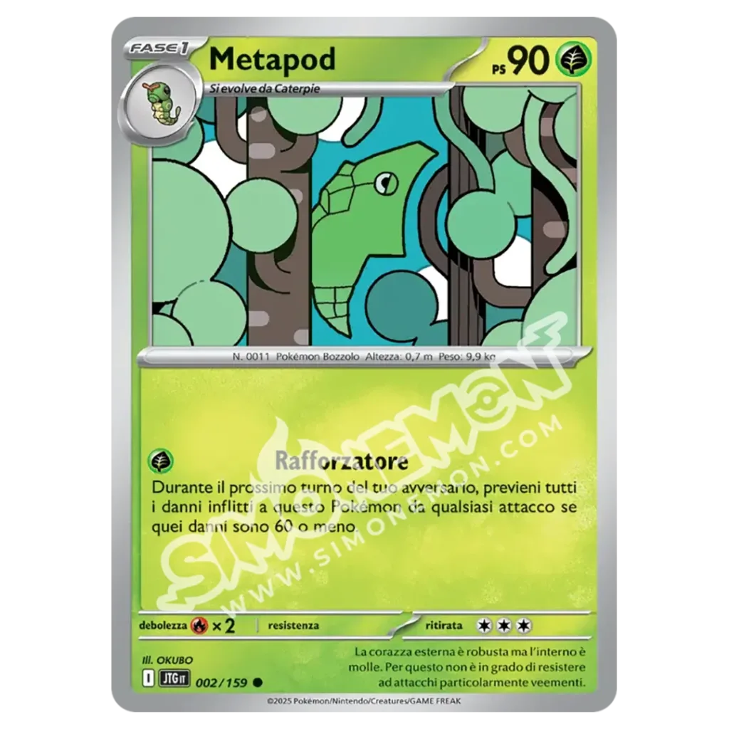 Metapod 002/159 Avventure Insieme  (IT)