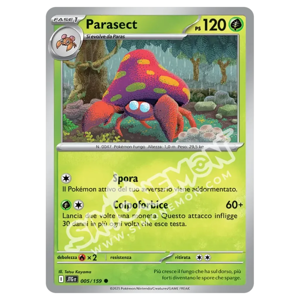 Parasect 005/159 Avventure Insieme  (IT)