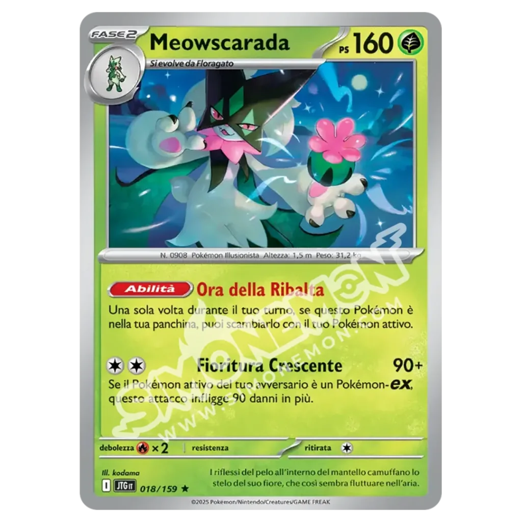Meowscarada 018/159 Avventure Insieme Foil (IT)