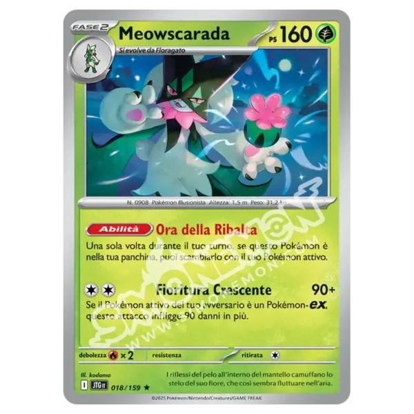 Meowscarada 018/159 Avventure Insieme Foil (IT)