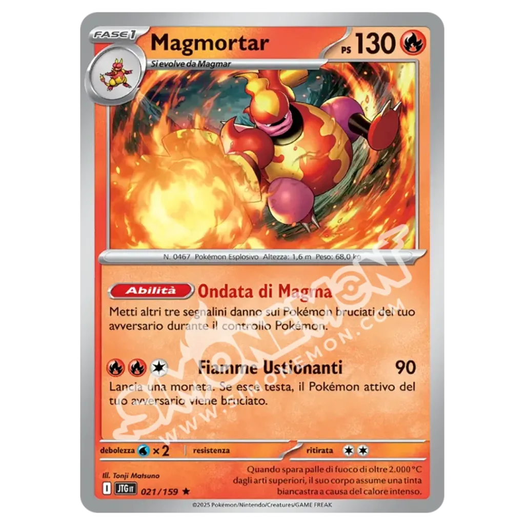 Magmortar 021/159 Avventure Insieme Foil (IT)