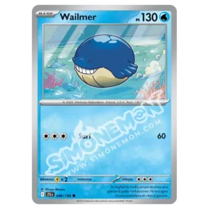 Wailmer 040/159 Avventure Insieme  (IT)